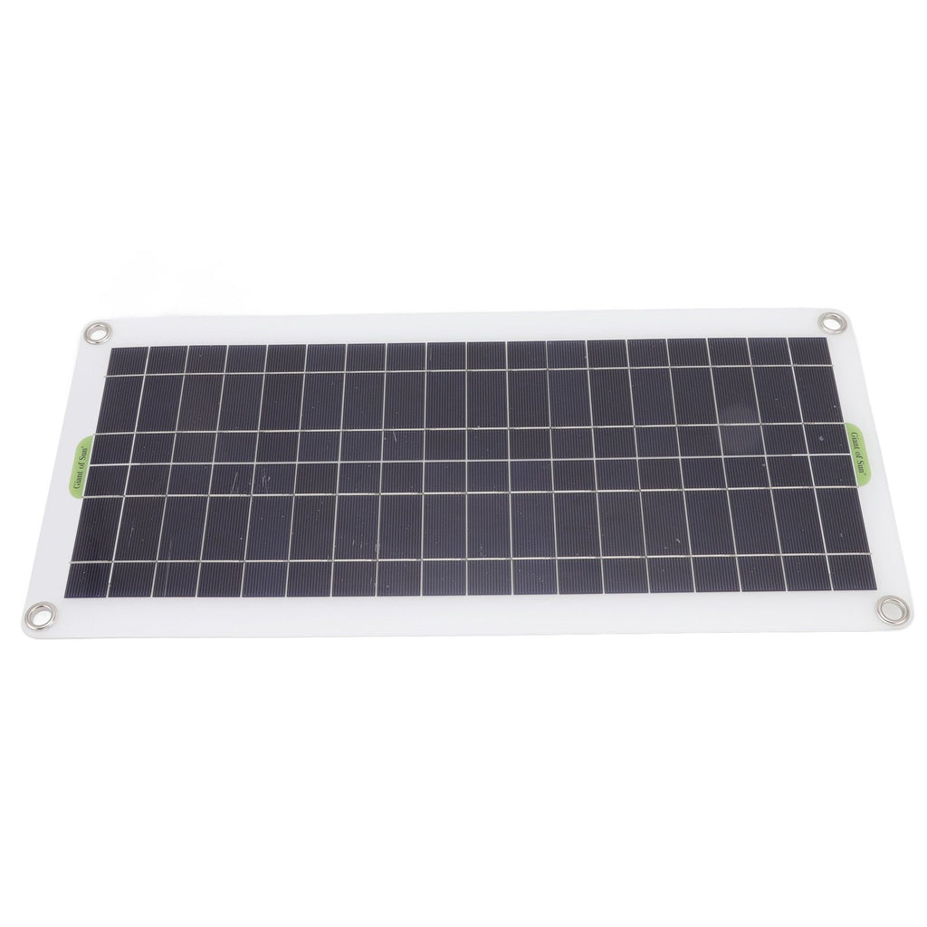 12V to 220V 30W Solar Charging Panel 220W Solar Inverter Battery Charger Kit for Camping Hiking 100A