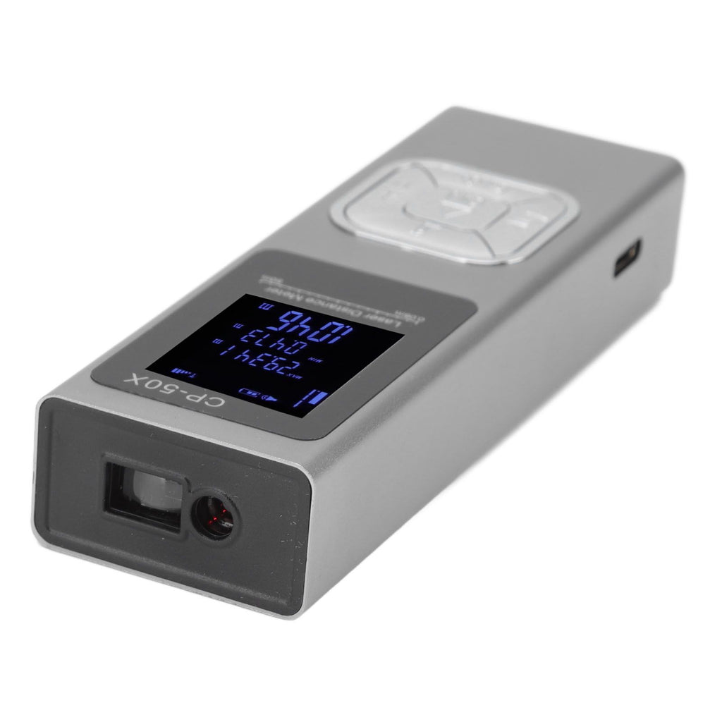 Distance Meter Accurate Voice Broadcast Small Electronic Ruler Handheld Rangefinder for Indoor 164ft