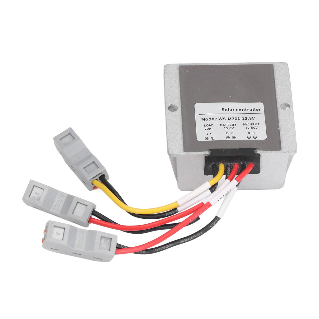 300W 20A Solar Panel Controller MPPT Night Load Output Photovoltaic Solar Controller for Street Light 13.8V