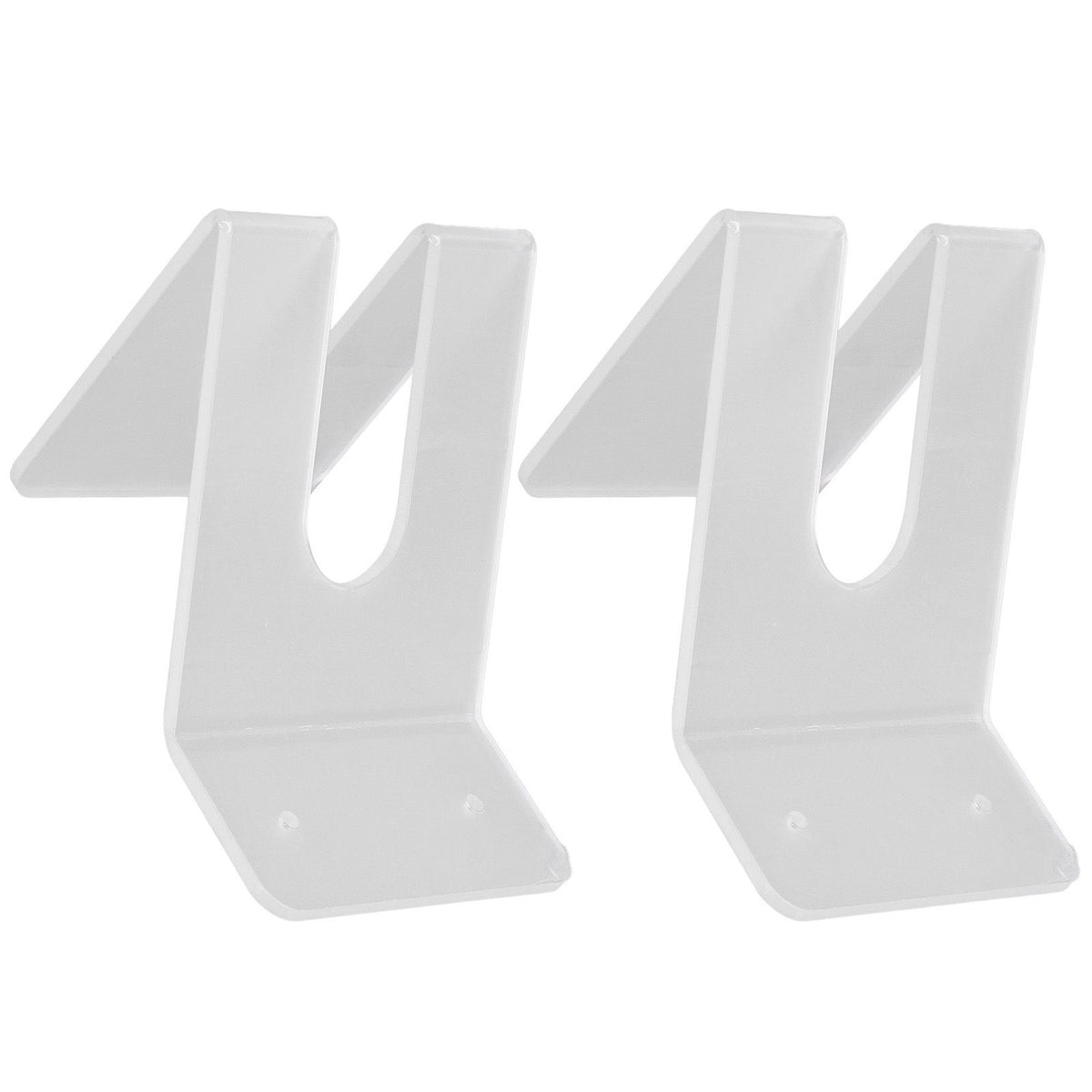 2Pcs Kayak Paddle Storage Rack Wall Mounted Save Space Easy to Install Stable Boat Paddle Wall Mount Rack for Stadium