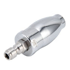 High Pressure Washer 3600PSI Rotating Turbo Nozzle with 1/4in Quick Connect Plug Stainless Steel Rotating Nozzle