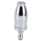 High Pressure Washer 3600PSI Rotating Turbo Nozzle with 1/4in Quick Connect Plug Stainless Steel Rotating Nozzle