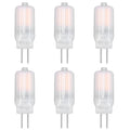 6pcs G4 LED Bulb 12V 360° Luminescence 360° Heat Dissipation Low Power Consumption General Standard Interface Bulbs 3WWarm White