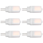 6pcs G4 LED Bulb 12V 360° Luminescence 360° Heat Dissipation Low Power Consumption General Standard Interface Bulbs 3WWarm White