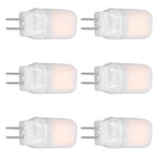 6pcs G4 LED Bulb 12V 360° Luminescence 360° Heat Dissipation Low Power Consumption General Standard Interface Bulbs 3WWarm White