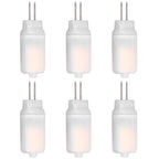 6pcs G4 LED Bulb 12V 360° Luminescence 360° Heat Dissipation Low Power Consumption General Standard Interface Bulbs 3WWarm White