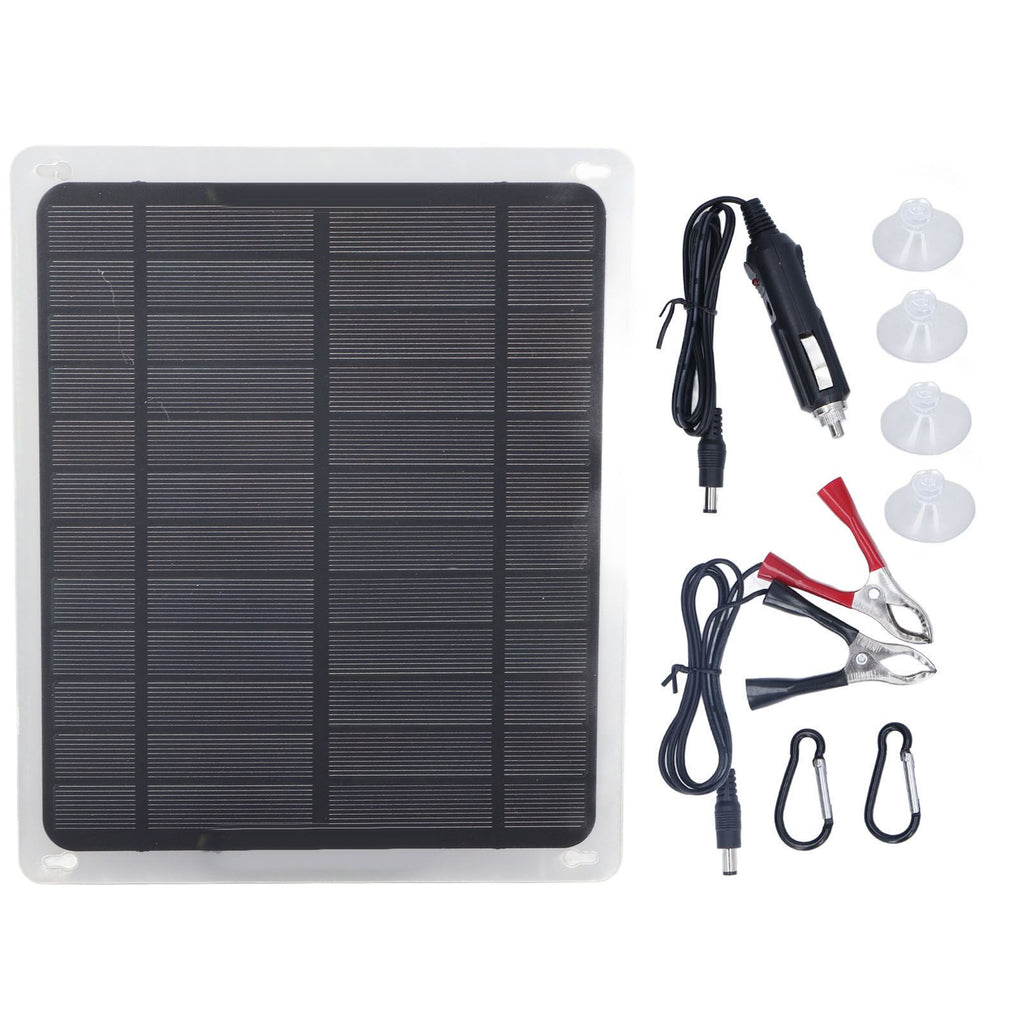 20W 12V Solar Panel Car Battery Charger for Car Boat Airplanes Satellites Space Stations