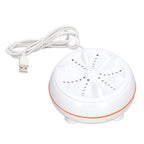 27W Mini Ultrasonic Washer USB 50 Seconds Reverse Clean Circle 30mins Self Power Off Turbine Wash Machine for Home