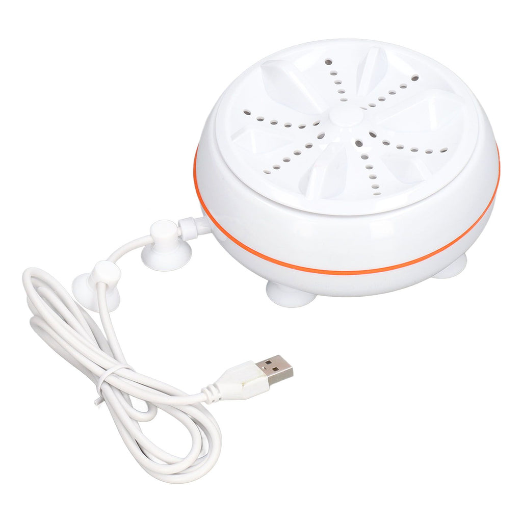 27W Mini Ultrasonic Washer USB 50 Seconds Reverse Clean Circle 30mins Self Power Off Turbine Wash Machine for Home