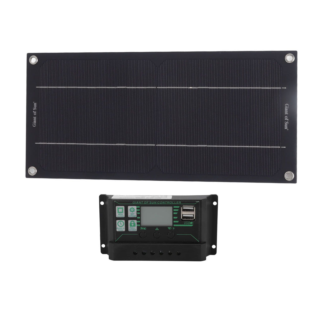 600W Solar Panel Battery Charger Kit Portable 18V Solar Battery Charger for RV Car