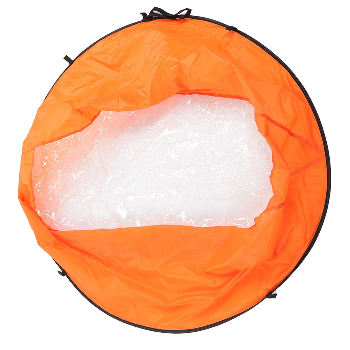Foldable Kayak Boat Wind Sail EVA Reduced UV Radiation Portable Downwind Wind Paddle Sail for Outdoor Sport Orange