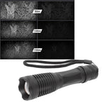 IR Flashlight Aluminum Alloy 850nm Portable Night Vision Zoom Flashlight Fit for Outdoor Hunting