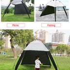 Beach Shade Tent Sun Shelter Portable Sun Shelters Lightweight Canopy Beach Tents for Beach Fishing Camping