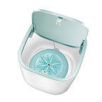 Ultrasonic Turbine Washing Machine Mini Turbo Portable Washing Machine for Underwear Baby Clothes USB Powered Travel RV Camping Laundry Washer