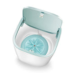 Ultrasonic Turbine Washing Machine Mini Turbo Portable Washing Machine for Underwear Baby Clothes USB Powered Travel RV Camping Laundry Washer