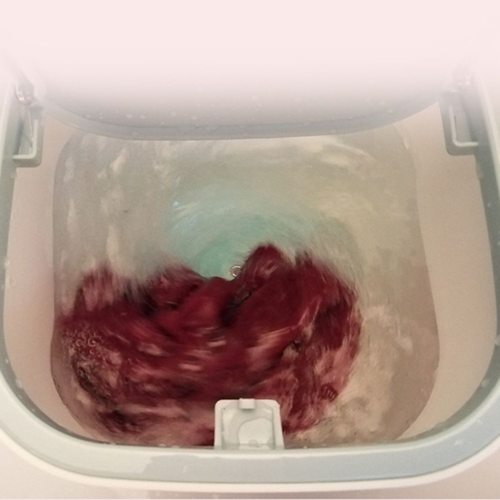 Ultrasonic Turbine Washing Machine Mini Turbo Portable Washing Machine for Underwear Baby Clothes USB Powered Travel RV Camping Laundry Washer