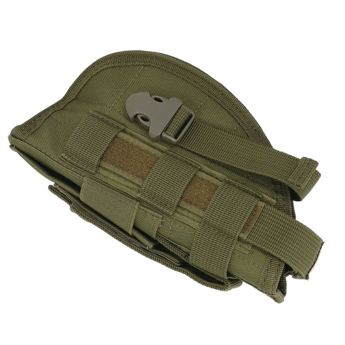 Molle Belt Holster Pouch Military Outdoor Waist Packs Multipurpose Nylon Holster Bag for Hunting Camping Olive Green