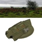 Molle Belt Holster Pouch Military Outdoor Waist Packs Multipurpose Nylon Holster Bag for Hunting Camping Olive Green