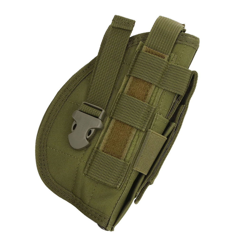 Molle Belt Holster Pouch Military Outdoor Waist Packs Multipurpose Nylon Holster Bag for Hunting Camping Olive Green