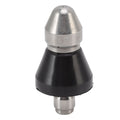 G1/4 Sewer Pipe Cleaning Nozzle Stainless Steel Pressure Sewer Jetter Nozzle for Pipe Unclogger Cleaning Accessories