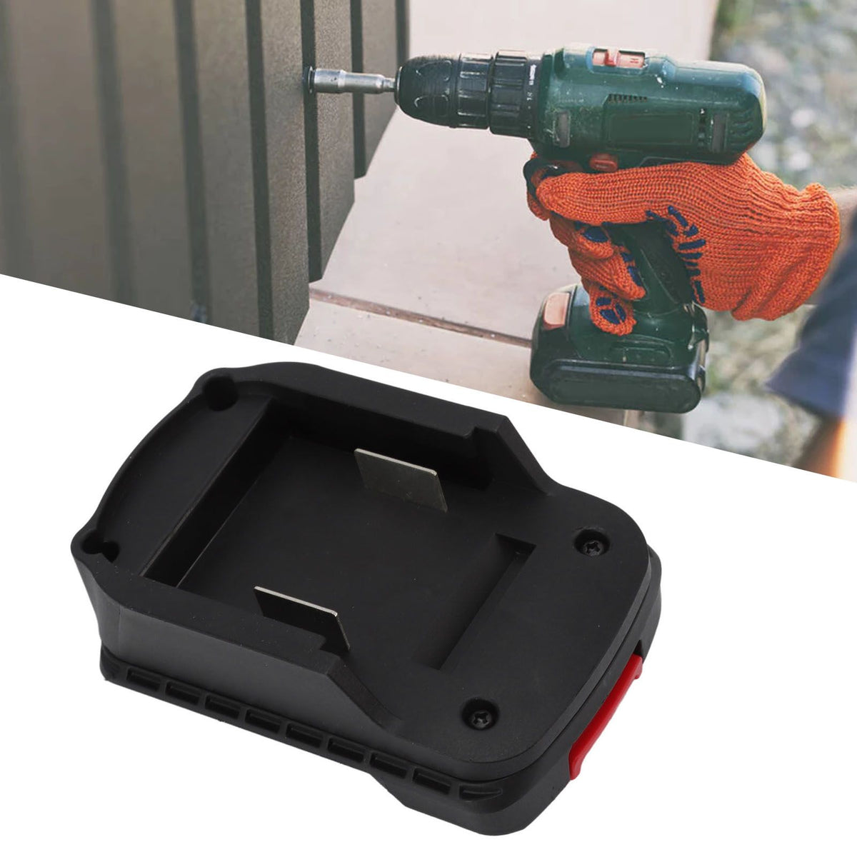 Q M 18V to 20V Battery Adapter Battery Converter for Woodworking Power Tool Adapter