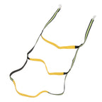 Boat Marine Rope Ladder Boarding Rope Ladder for Inflatable Boat Kayak Motorboat Canoeing Fluorescent Green 3 Stairs