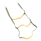 Boat Marine Rope Ladder Boarding Rope Ladder for Inflatable Boat Kayak Motorboat Canoeing Fluorescent Green 3 Stairs