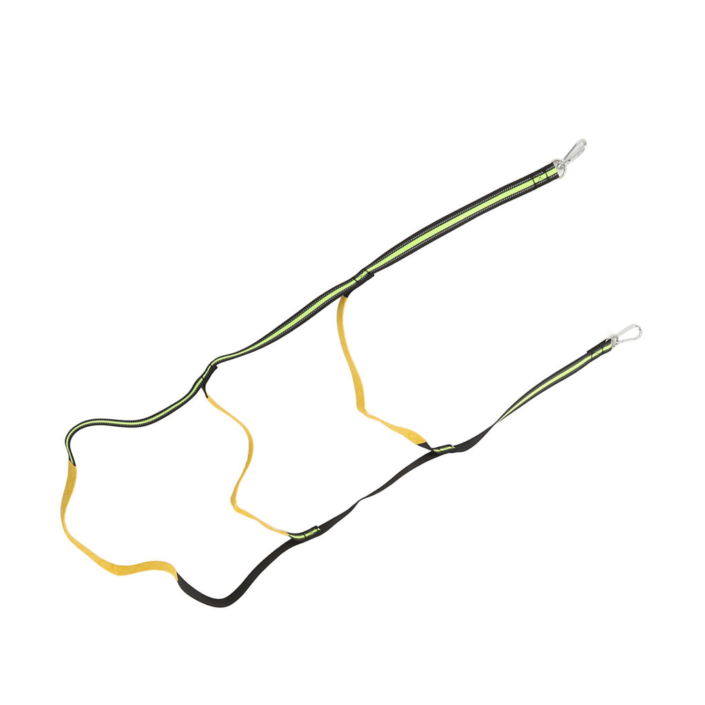 Boat Marine Rope Ladder Boarding Rope Ladder for Inflatable Boat Kayak Motorboat Canoeing Fluorescent Green 3 Stairs