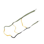 Boat Marine Rope Ladder Boarding Rope Ladder for Inflatable Boat Kayak Motorboat Canoeing Fluorescent Green 3 Stairs