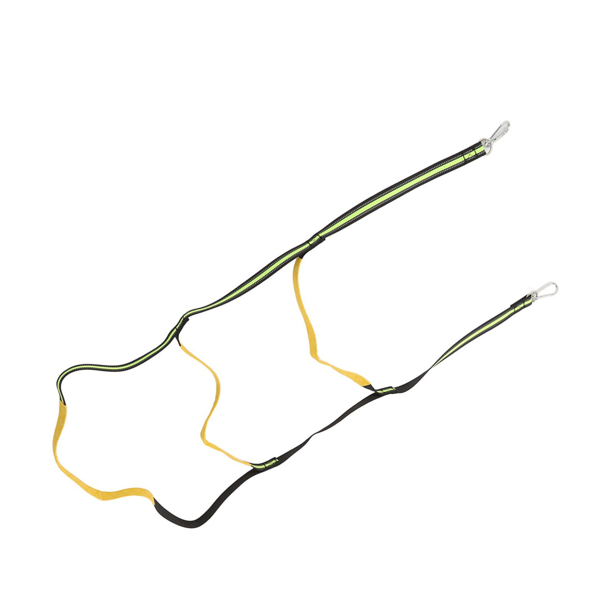 Boat Marine Rope Ladder Boarding Rope Ladder for Inflatable Boat Kayak Motorboat Canoeing Fluorescent Green 3 Stairs