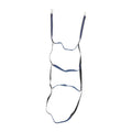 Boat Marine Rope Ladder Boarding Rope Ladder for Inflatable Boat Kayak Motorboat Canoeing Blue 4 Stairs