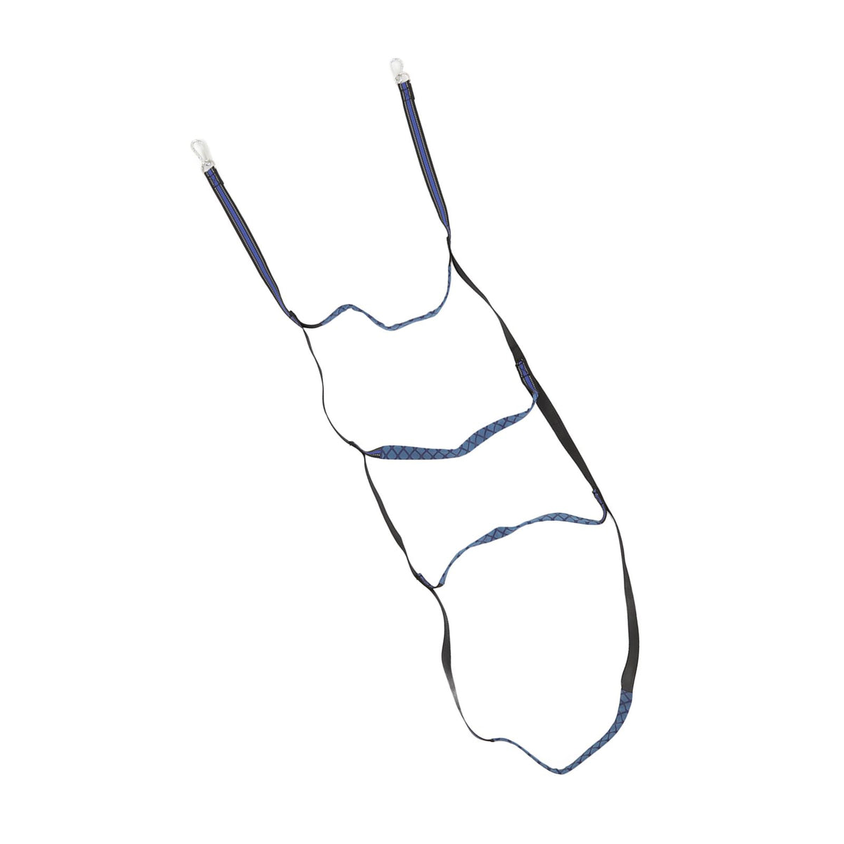 Boat Marine Rope Ladder Boarding Rope Ladder for Inflatable Boat Kayak Motorboat Canoeing Blue 4 Stairs