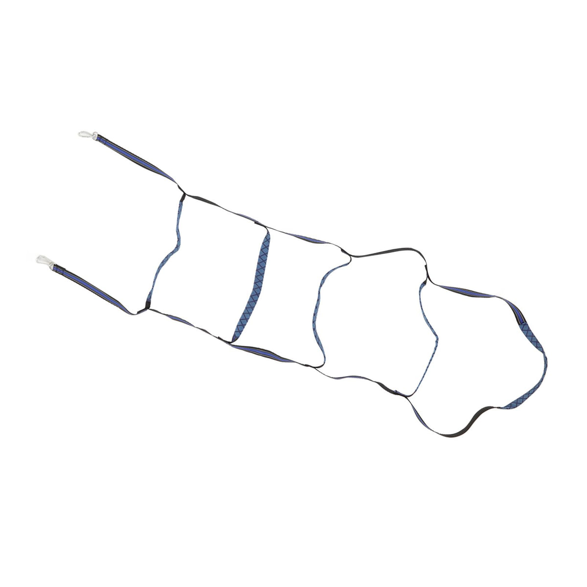 Boat Marine Rope Ladder Boarding Rope Ladder for Inflatable Boat Kayak Motorboat Canoeing Blue 5 Stairs