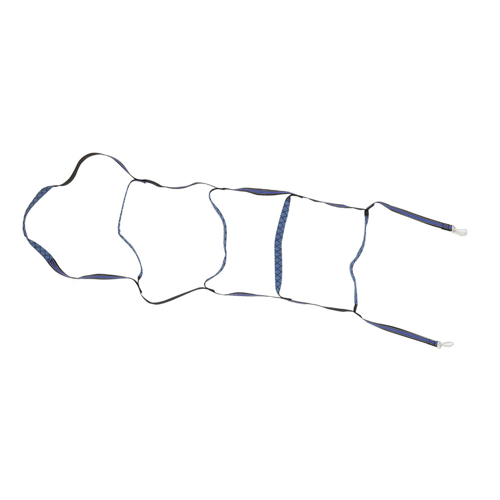 Boat Marine Rope Ladder Boarding Rope Ladder for Inflatable Boat Kayak Motorboat Canoeing Blue 5 Stairs