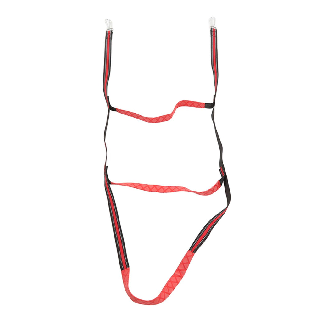 Boat Marine Rope Ladder Boarding Rope Ladder for Inflatable Boat Kayak Motorboat Canoeing Red 3 Stairs