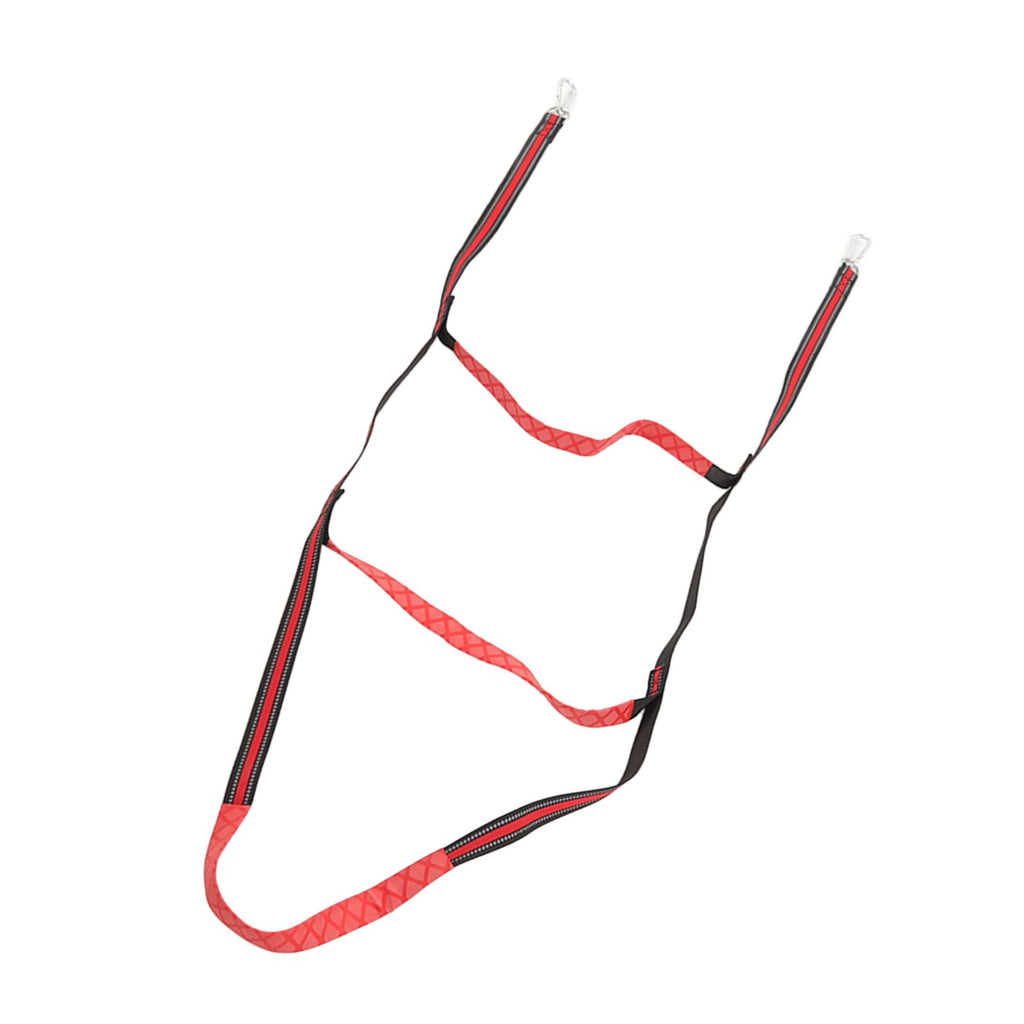 Boat Marine Rope Ladder Boarding Rope Ladder for Inflatable Boat Kayak Motorboat Canoeing Red 3 Stairs
