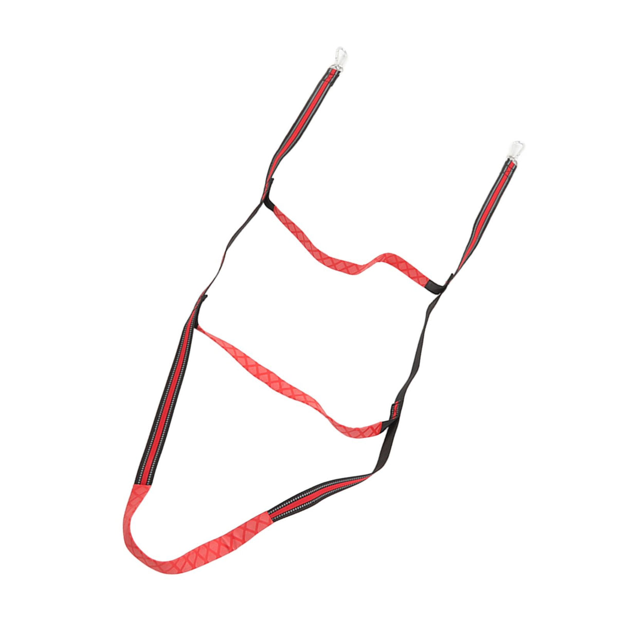 Boat Marine Rope Ladder Boarding Rope Ladder for Inflatable Boat Kayak Motorboat Canoeing Red 3 Stairs