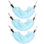 3 Sets Parrots Cage Bird Tent Bed House Hanging Hammock Hamster Nests Small Animals Accessories