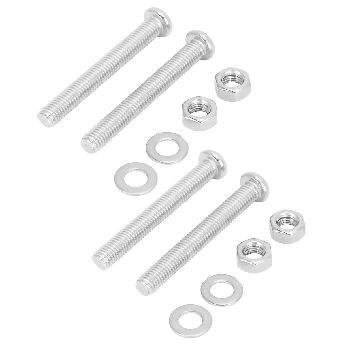 4 Sets Swimming Pool Step Fastener Bolts Nut Underwater Ladder Replacement Parts 7mm