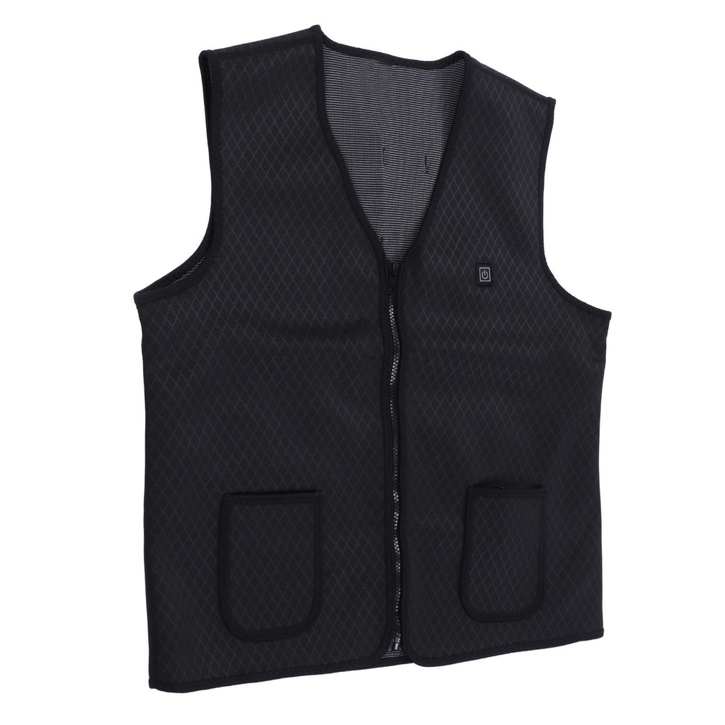 USB Electric Heated Vest Heating Vest Clothes with 3 Adjustable Levels for Men Women XL