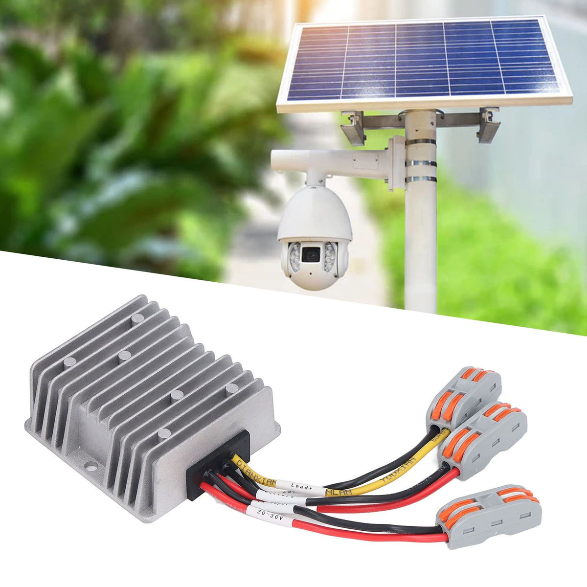 20A 300W MPPT Solar Charge Controller Buck Synchronous Rectifier Photovoltaic Battery Charger 24 Hours Load Output 12.6V Normally Open