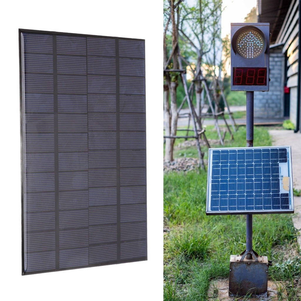 12V 4.2W Mini Epoxy Solar Panel Polysilicon Solar Cell Battery Charger Panel DIY Solar Panel Module for Cellphone