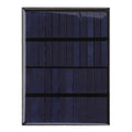 12V 1.5W Mini Epoxy Solar Panel DIY Solar Battery Charging Panel Polysilicon Solar Cell for Camping Lanterns Cellphone
