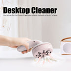 C500 Desktop Cleaner Rechargeable Handheld Mini Small Desktop Hair Dust CleanerPink