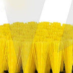 Electric Drill Brush Head Labor Saving Efficient Drill Brush Attachment Set for Kitchen Bathroom Yellow 3 Piece Set