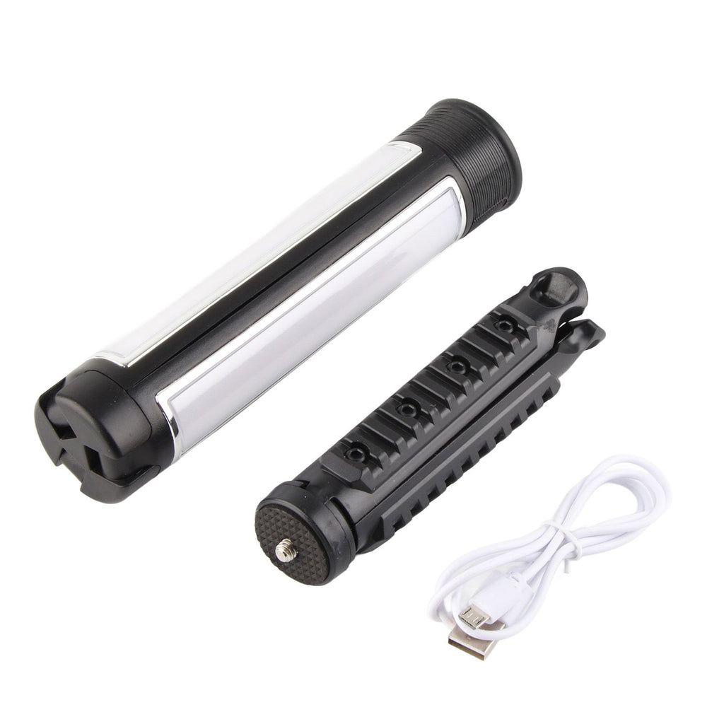 Work Light Three Sides Foldable LED with Tripod USB Charging Camping Lamp for Outdoor Shooting