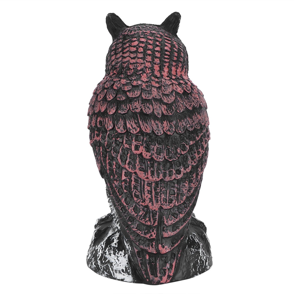 Fake Simulation Owl Statue Decoration Outdoor Garden Plastic Repeller Hunting Decoy1020‑1