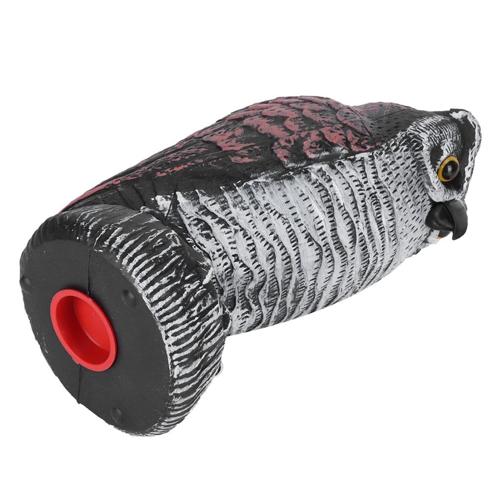 Fake Simulation Owl Statue Decoration Outdoor Garden Plastic Repeller Hunting Decoy1021‑1