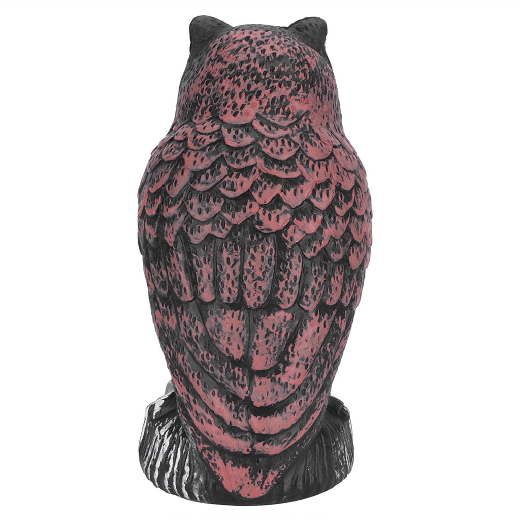 Fake Simulation Owl Statue Decoration Outdoor Garden Plastic Repeller Hunting Decoy1021‑1