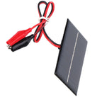 0.6W 6V Solar Panel Module Portable DIY Polysilicon Solar Charger for Toys Lights 3.7V Battery